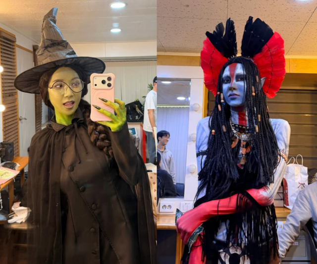 박초롱과 오하영이 콘서트 비하인드를 공개했다. / 초롱 SNS