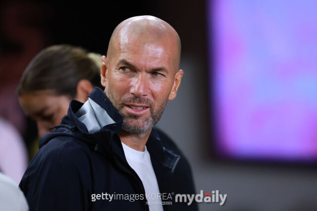 지네딘 지단 감독/게티이미지코리아