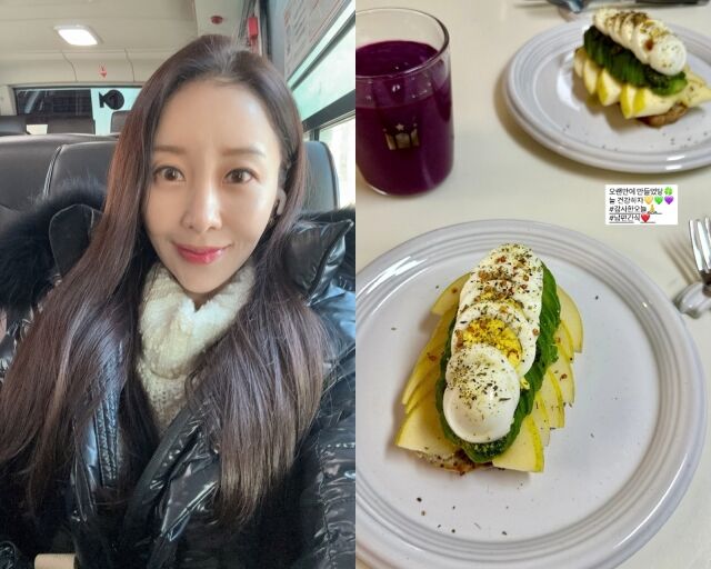 코미디언 윤정수의 아내 원진서, 원진서가 게재한 사진/원진서 소셜미디어