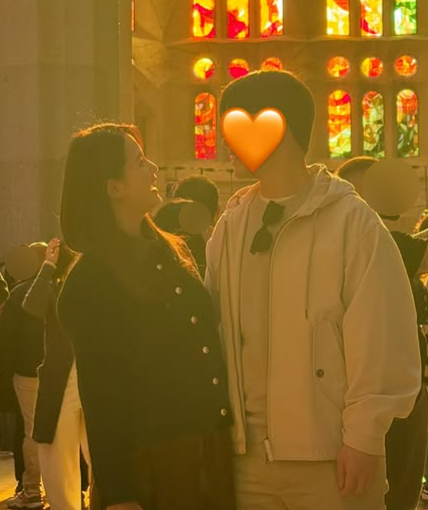 배우 남보라와 남편/남보라 인스타그램