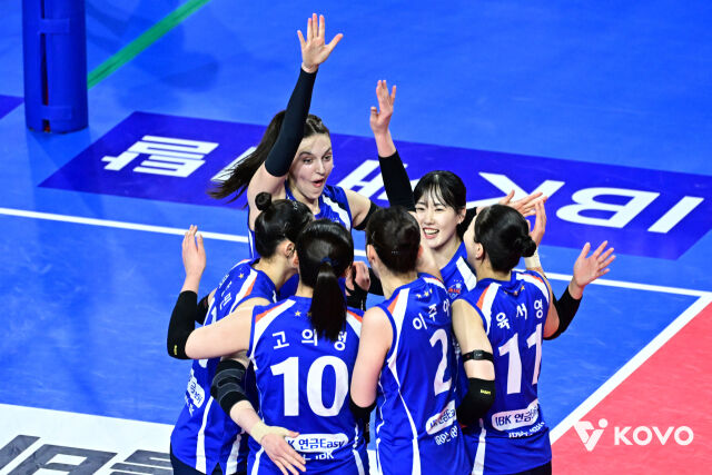 승리한 IBK기업은행./KOVO