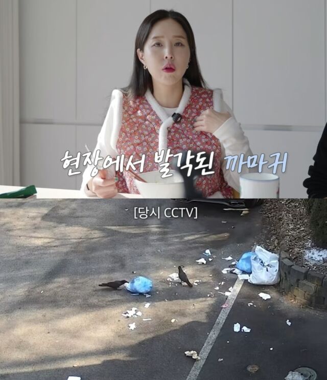 5월 결혼을 앞둔 가수 신지와 문원 커플이 신혼집 앞에서 벌어진 이색적인 '까마귀 소동'을 공유했다./신지의 유튜브 채널