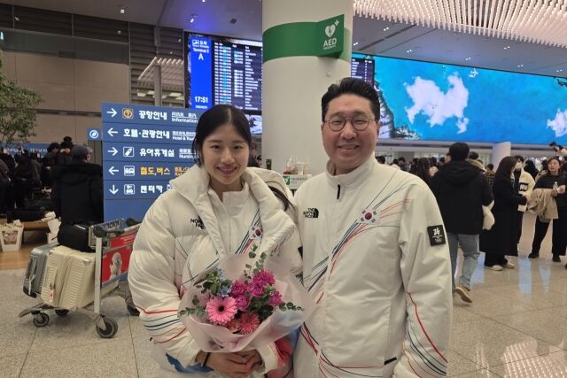 이상현 대표(오른쪽)과 이해인. /대한체육회 제공