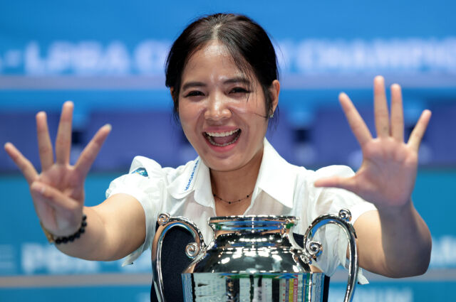 2025-26시즌 LPBA 상금랭킹 2위 스롱 피아비./PBA