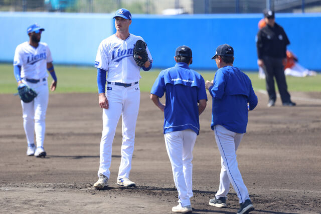 삼성 라이온즈 맷 매닝./삼성 라이온즈