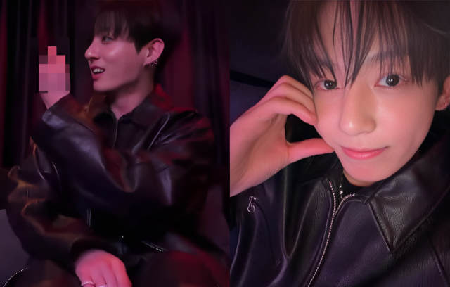 26일 각종 온라인 커뮤니티와 팬 소통 플랫폼 위버스를 중심으로 전날 새벽 진행된 정국의 라이브 영상이 확산됐다. /X·위버스 갈무리