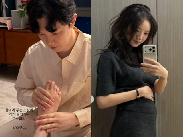 김지영과 남편/김지영 인스타그램