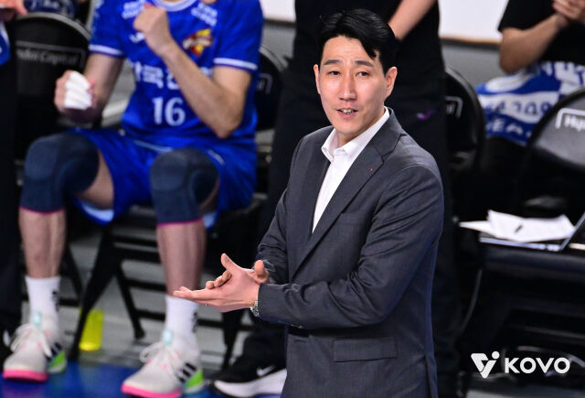 권영민 감독./KOVO