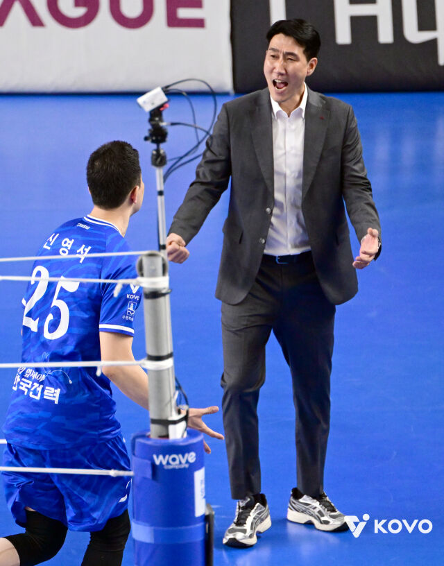 권 감독./KOVO