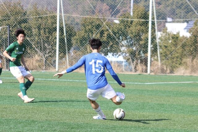 연세대학교 강진엽./한국대학축구연맹