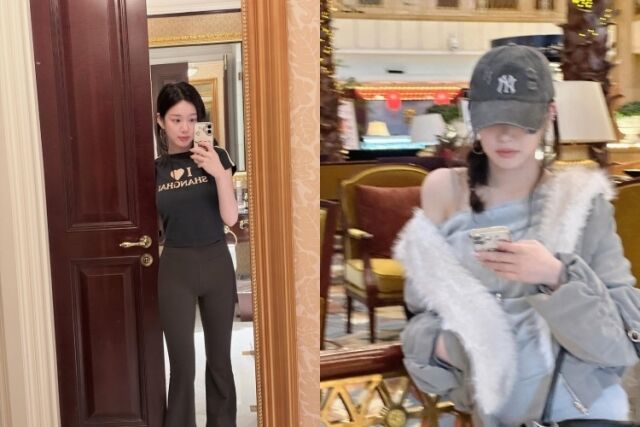 배우 이유비가 상하이에서의 일상을 공유했다. / 이유비 소셜미디어