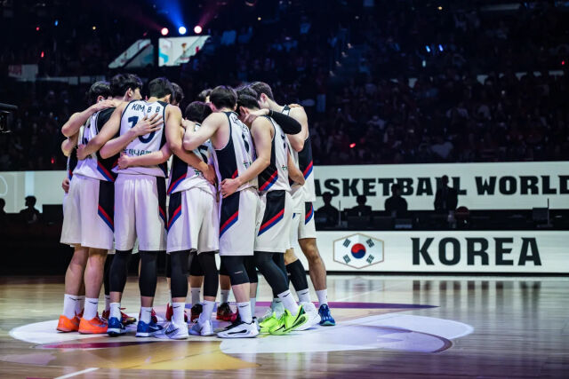 한국 남자 농구 대표팀./FIBA