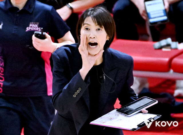 요시하라 도모코 감독./KOVO