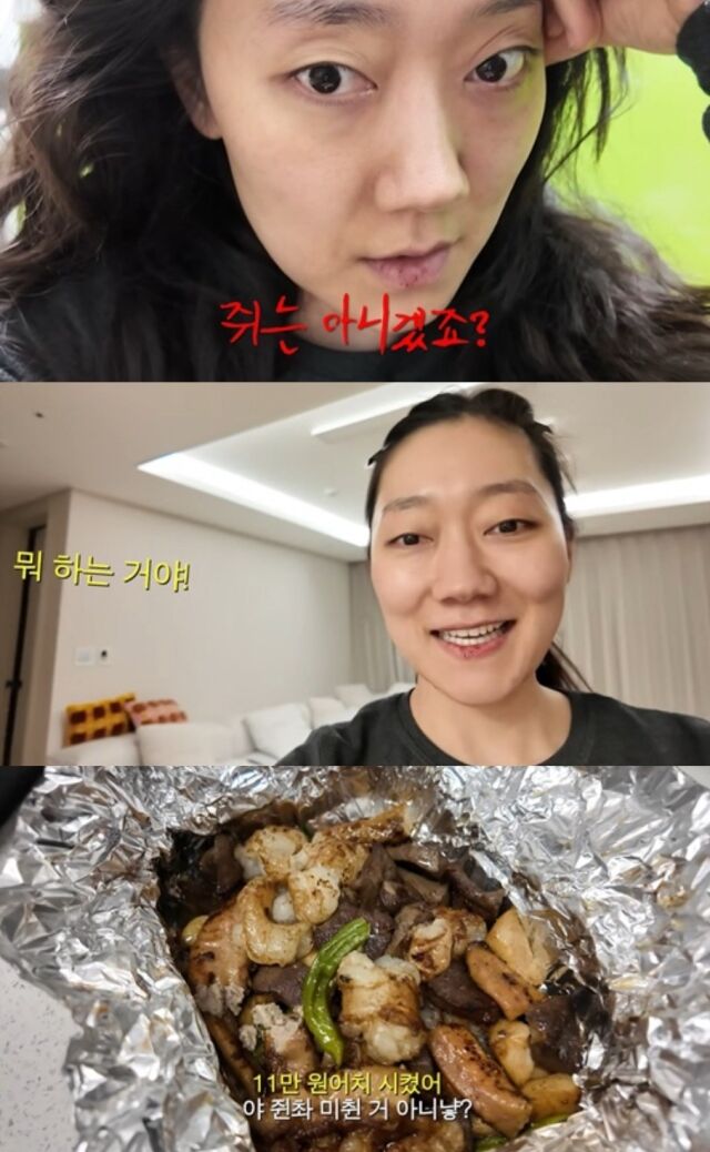 배우 박경혜가 강남의 6평 원룸에서 홀로 자취를 하던 중, 정체 모를 소음으로 인한 공포를 호소하며 결국 짐을 싸 들고 집을 나섰다./박경혜의 유튜브 채널