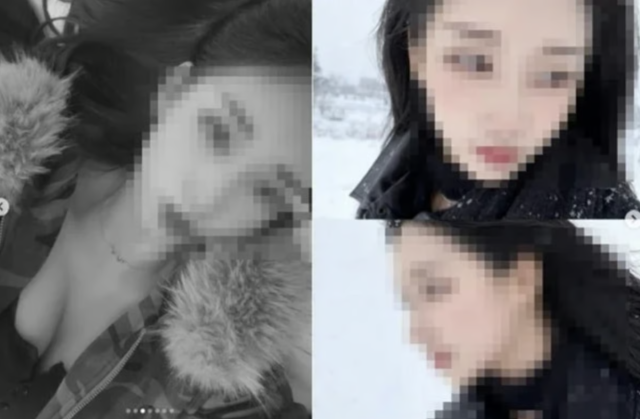 '강북 모텔녀'로 추정되는 여성./ '강북모텔녀' 추정 여성 소셜미디어