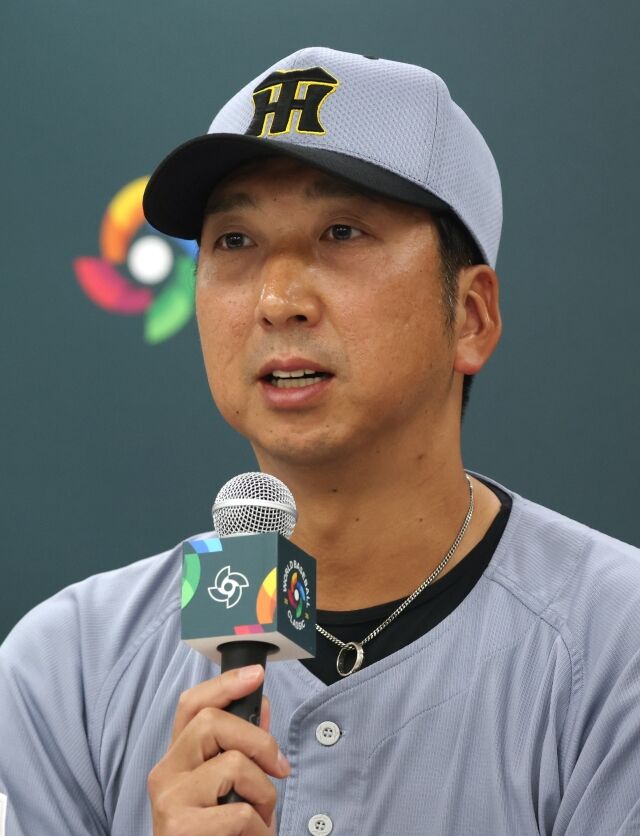 한신 타이거즈 후지카와 큐지 감독./WBC