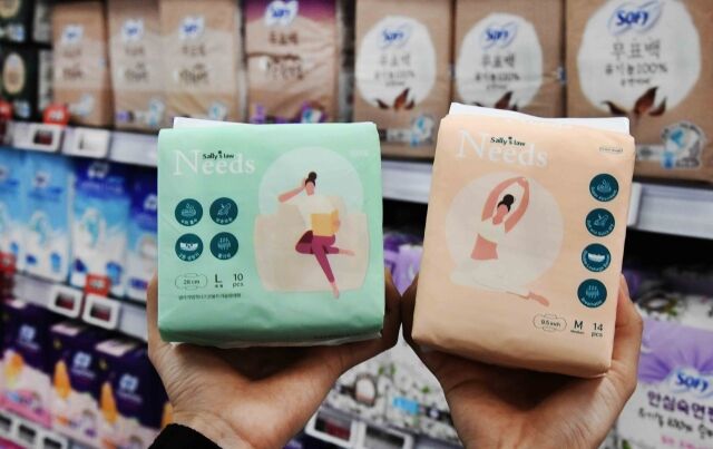 샐리의법칙 니즈원 생리대. /홈플러스