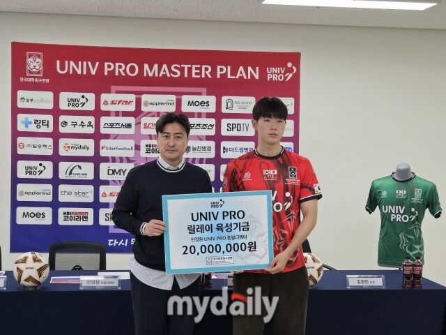 한국대학축구연맹 UNIV PRO 안정환 총괄 디렉터./가산동=노찬혁 기자