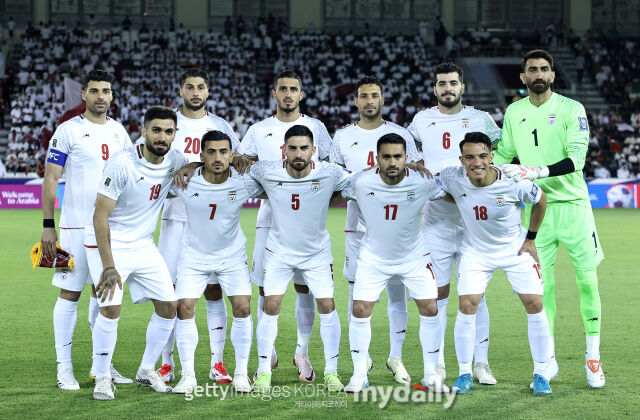 이란 대표팀./게티이미지코리아