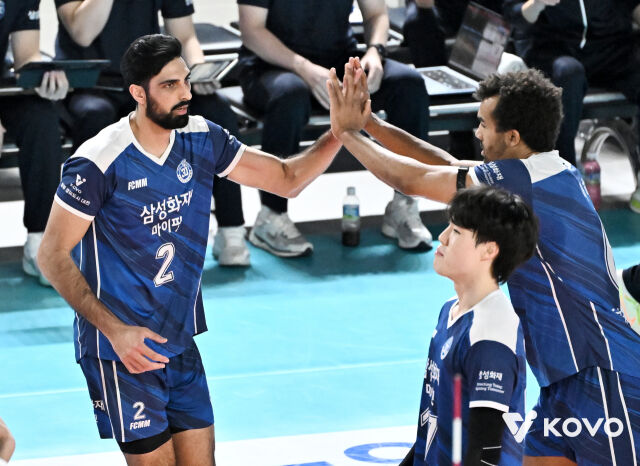 도산지와 아히./KOVO