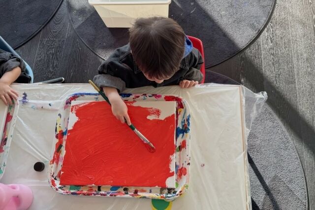 윤승아가 아들의 모습을 공개했다. / 윤승아 SNS