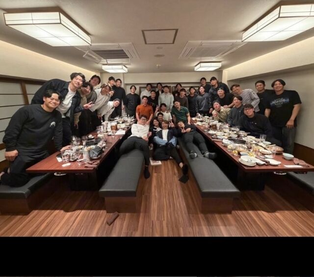 일본대표팀 회식/오타니 인스타그램 캡쳐