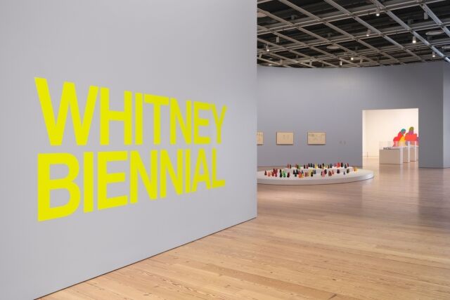 미국 뉴욕 휘트니 미술관에서 열리는 ‘2026 휘트니 비엔날레’ 전시 전경. /현대차