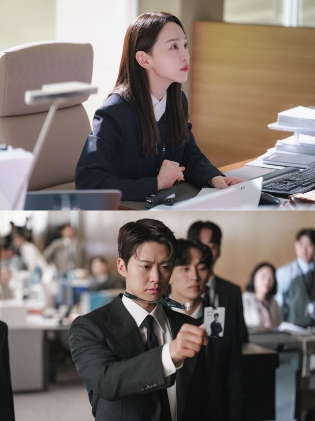 새 토일드라마 '은밀한 감사실' 첫 스틸 / tvN