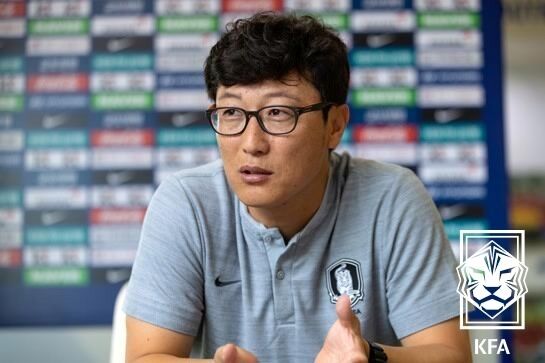김정수 감독./대한축구협회