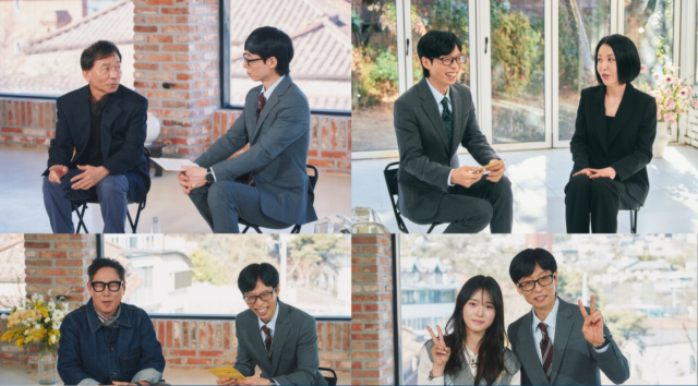 4일 방송에는 30년 경력의 역사학자 신병주, 가요계의 살아있는 전설 윤종신, 부상을 딛고 일어선 17세 금메달리스트 최가온과 함께 SM 아티스트 개발센터를 진두지휘하는 윤희준 센터장이 출연해 밀도 높은 이야기를 나눈다./ tvN ‘유 퀴즈 온 더 블럭’