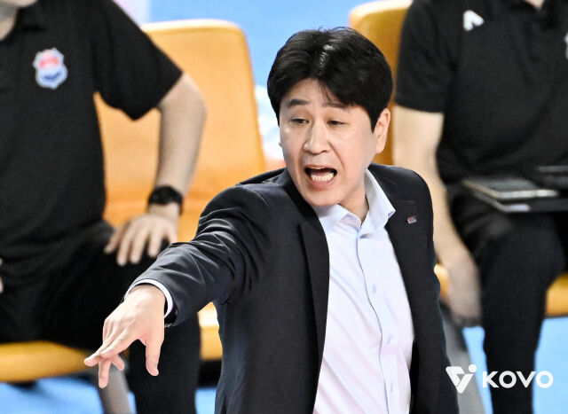 한국도로공사 김종민 감독./KOVO