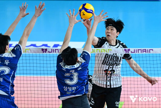 전광인의 공격./KOVO