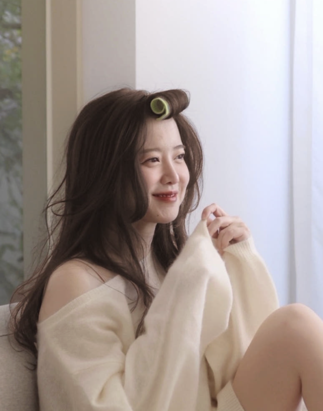 구혜선이 자신이 개발한 특허 헤어롤을 공개했다. / 쿠롤 공식 홈페이지 캡처