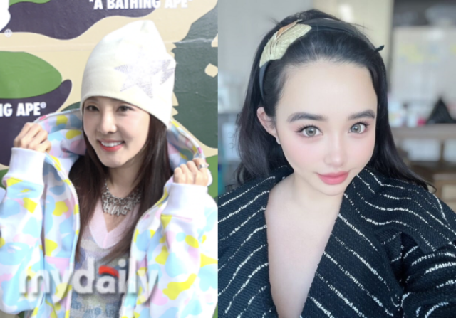 그룹 2NE1 멤버 산다라박(왼쪽)과 박봄 / 마이데일리 및 박봄 소셜미디어