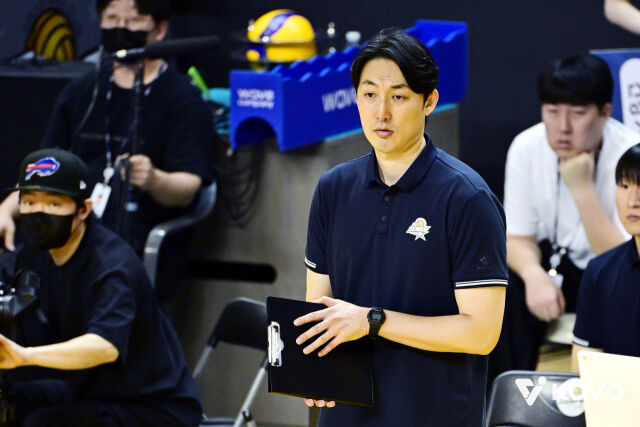 하현용 감독대행./KOVO