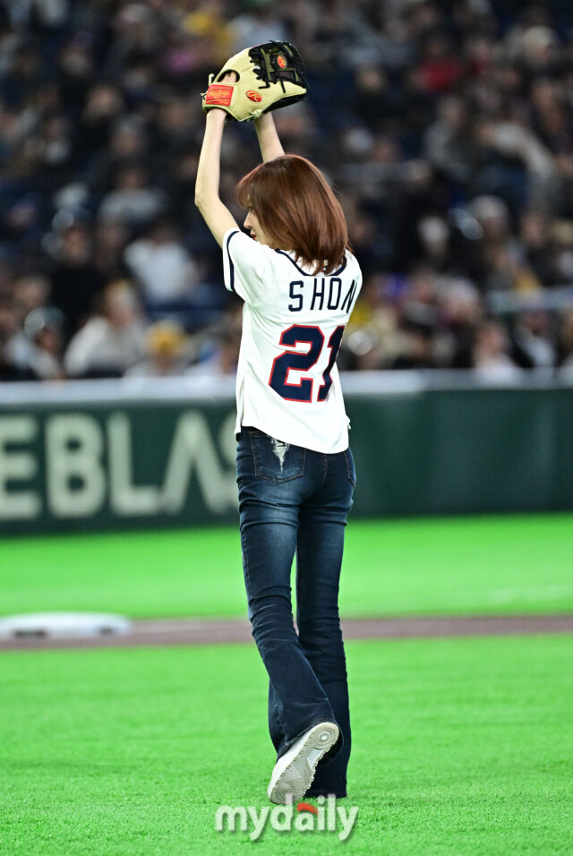 ▲ 완벽한 와인드업.