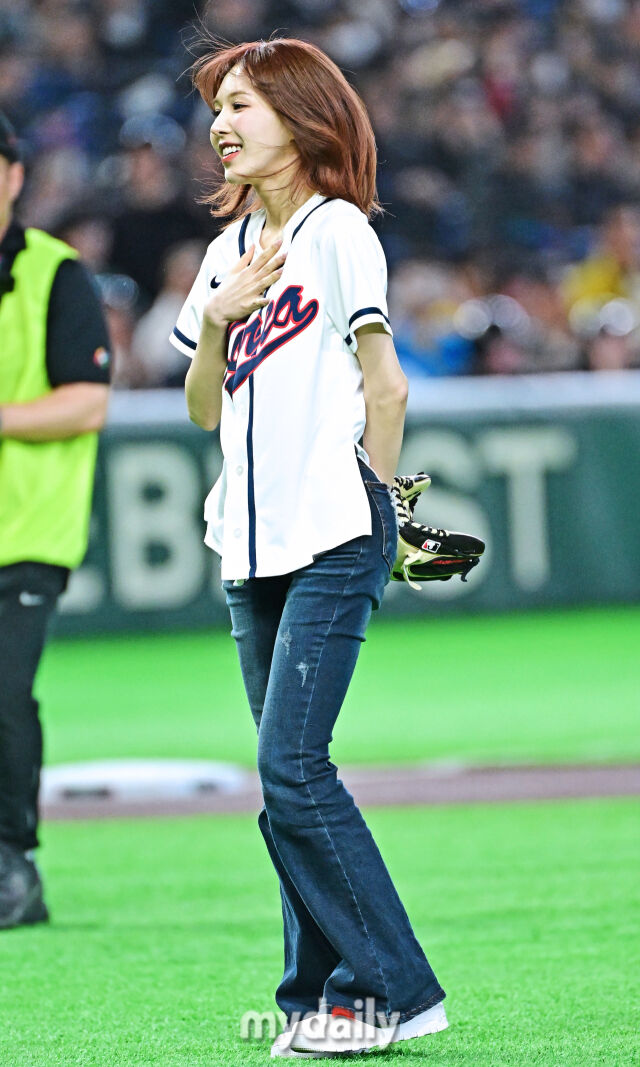 ▲ 도쿄돔을 밝힌 웬디의 건강하고 아름다운 미소.