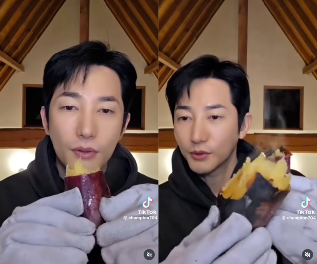 박시후가 틱톡커로 변신했다. / 박시후 SNS