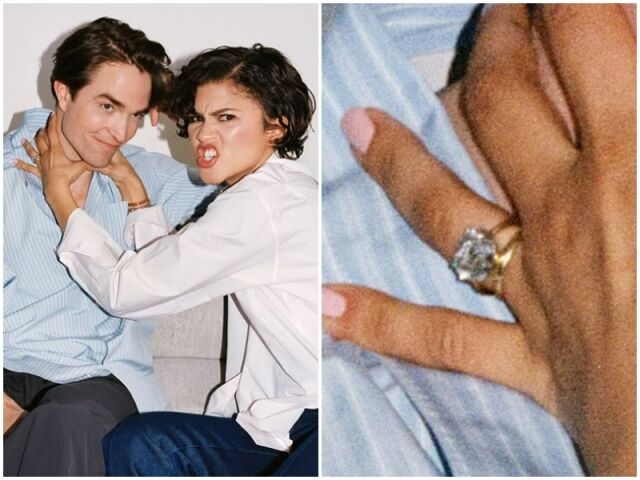 로버트 패틴슨, 젠데이어./A24 소셜미디어