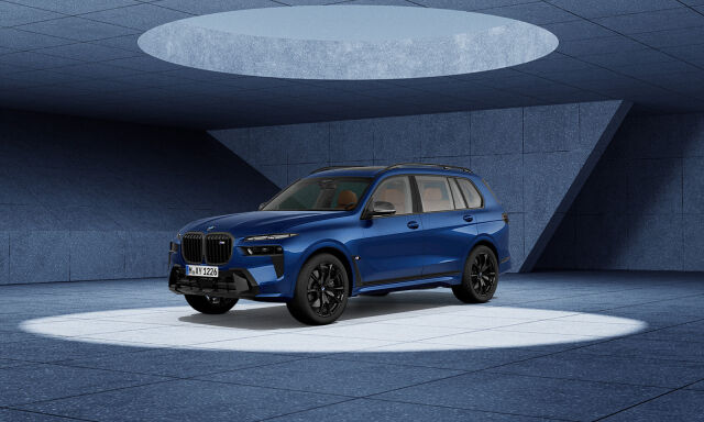 BMW X7 M60i xDrive M 스포츠 프로 마리나 베이 블루 에디션. /BMW코리아