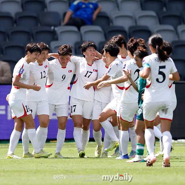 북한 여자대표팀/게티이미지코리아