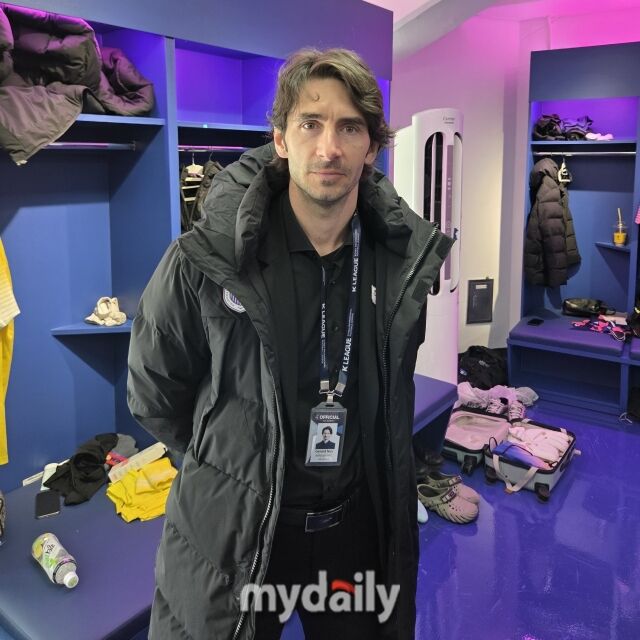 제라드 누스 파주 프런티어 감독./파주스타디움=노찬혁 기자