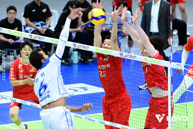 한국전력 신영석./KOVO