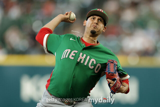 영국전에서 호투한 하비에르 아사드./게티이미지코리아