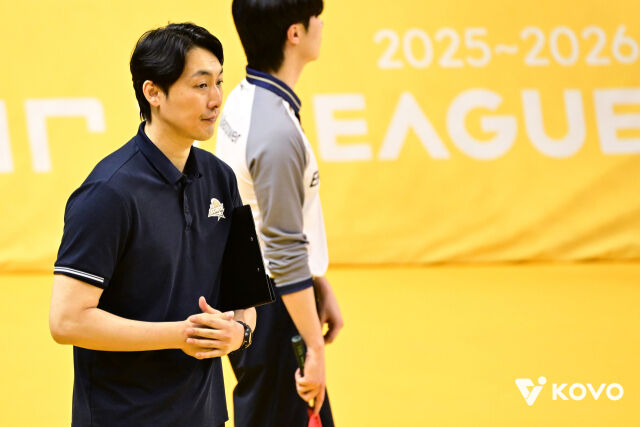 하현용 감독대행./KOVO