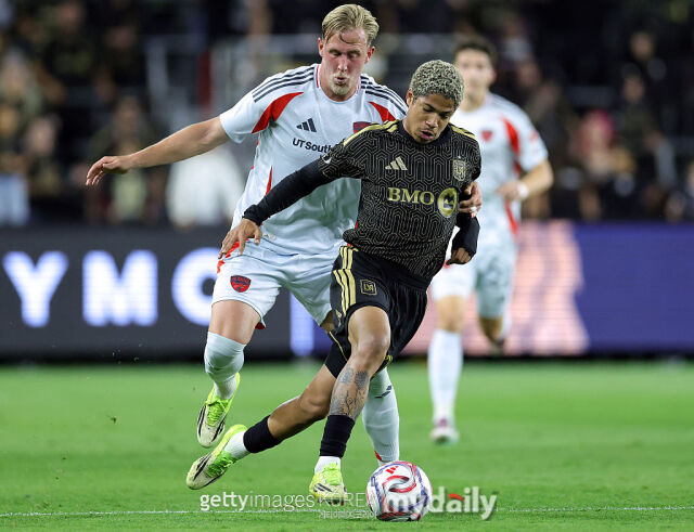 LAFC와 댈러스의 경기 모습/게티이미지코리아