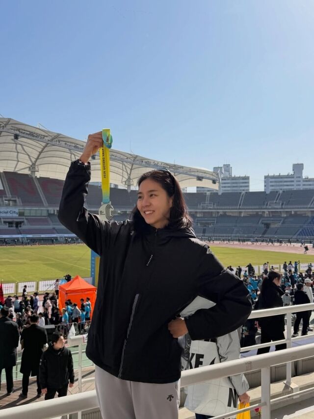 유이가 밝은 근황을 전했다. / 유이 SNS