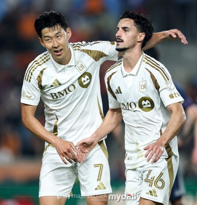 손흥민과 유스타키오/게티이미지코리아