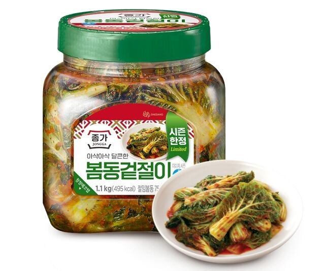 종가 봄동겉절이 제품. /대상
