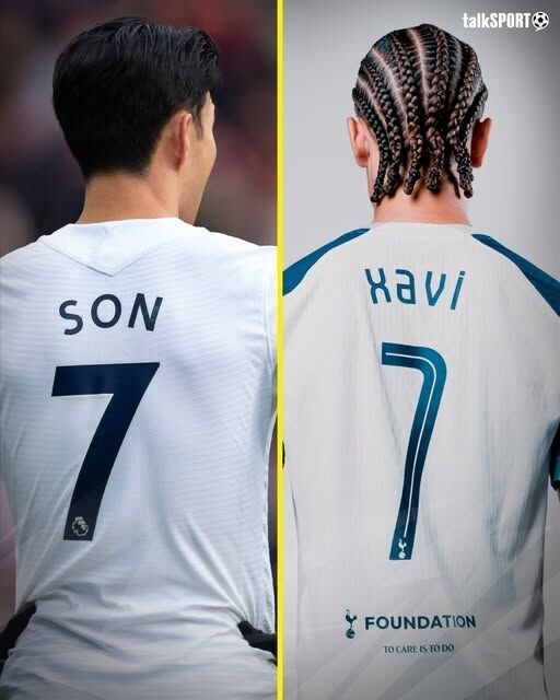 손흥민, 사비 시몬스./토크스포츠